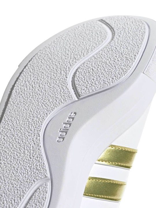 Court Platform Sneakers White
