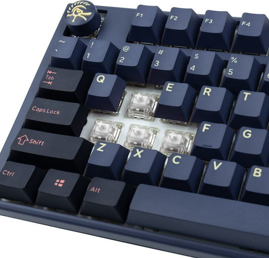 Ducky One 3 Cosmic Gaming Mechanical Keyboard Tenkeyless With Cherry MX Ergo Clear Switches And RGB Lighting English US