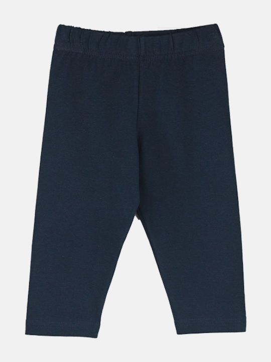 Set Kinder Leggings Capri Blau