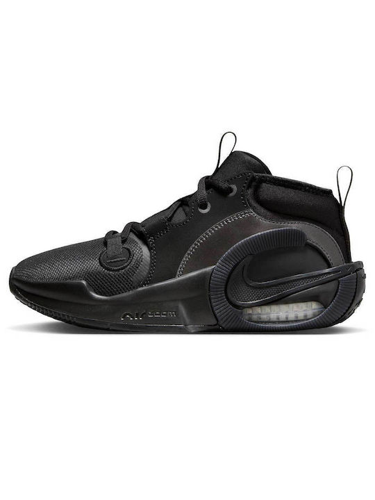 Air Zoom Crossover 2 Kids Sports Shoes Basketball with Laces Black