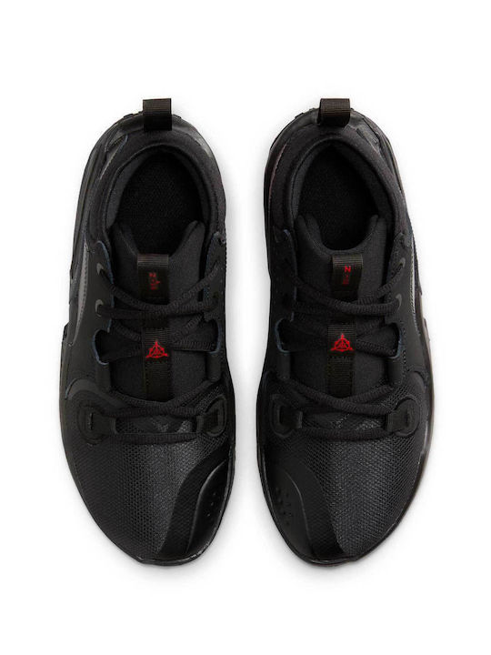 Air Zoom Crossover 2 Kids Sports Shoes Basketball with Laces Black