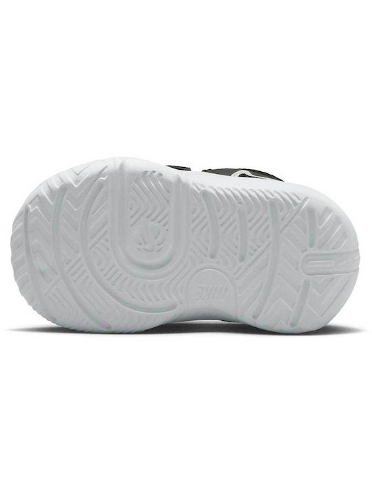 Hustle D 11 Kinder Sportschuhe Basketball mit Bügel- und Schleifenverschluss Schwarz