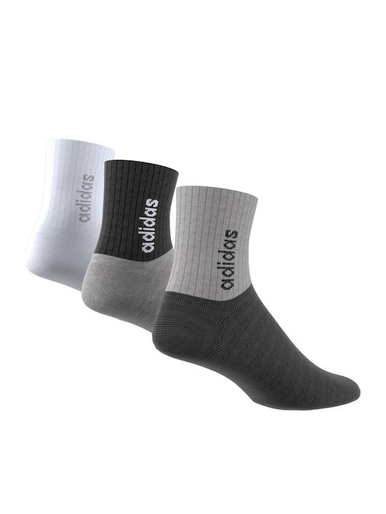adidas Șosete Pentru Copii Înălțime Până La Genunchi Crew Multicolore