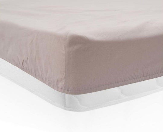 Heinner King Size 180x200cm cu Elastic Ecru