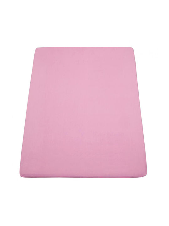 Heinner Cearșaf Super dublu cu Elastic 160x200cm. Roz