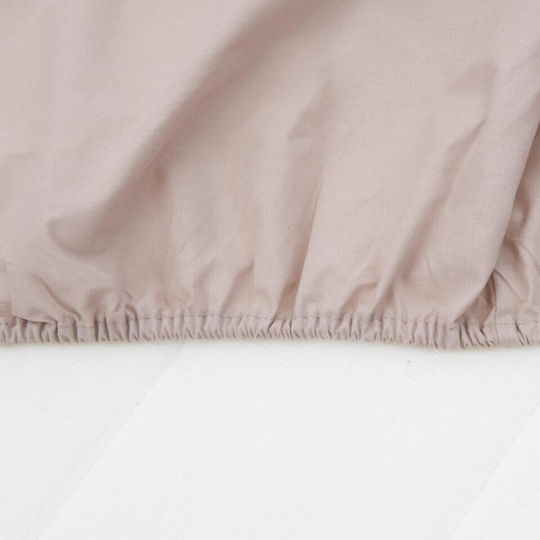 Heinner Cearșaf Single cu Elastic 90x200cm. Ecru