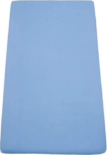 Heinner Sheet for Single Bed with Elastic 90x200cm. Blue