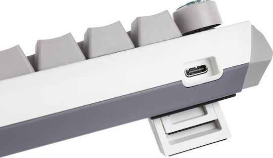 Ducky One 3 SF Gaming Mechanical Keyboard 65% with Cherry MX Ergo Clear switches and RGB lighting (English US) Mist Grey