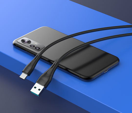 Celebrat USB 2.0 Kabel USB Typ-C männlich - USB-A 15W Schwarzes 1m CB-18T-BK