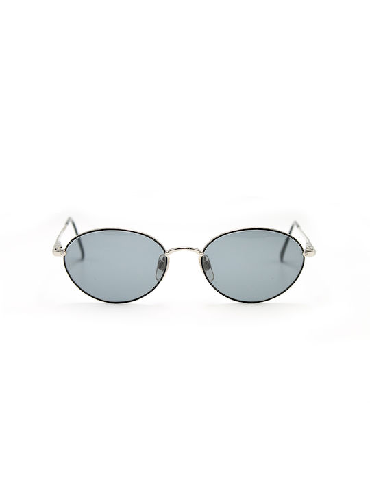 Oliver Peoples Sunglasses with Silver Metal Frame and Silver Mirror Lens OV1382 1236