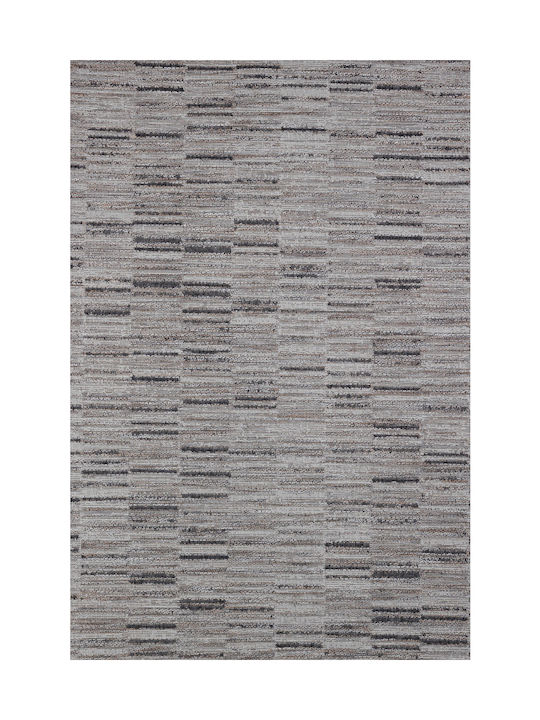 Carpet Breeze 9808/19 Beige-Grau Lines - Colore Colori Rotunda 1,60x1,60