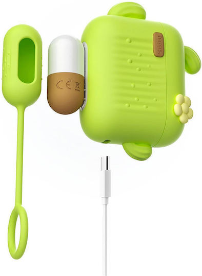 Blush Mini Vibrator with Remote Control Green