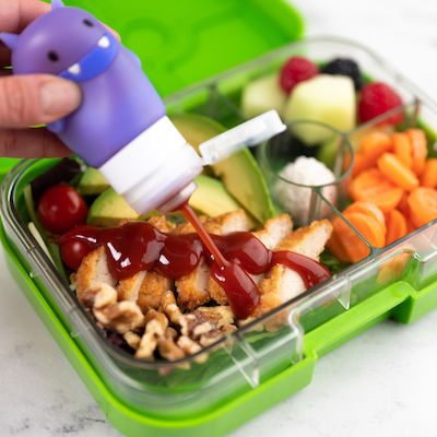 Yumbox Sticlă pentru Copii Plastic Galben 60ml