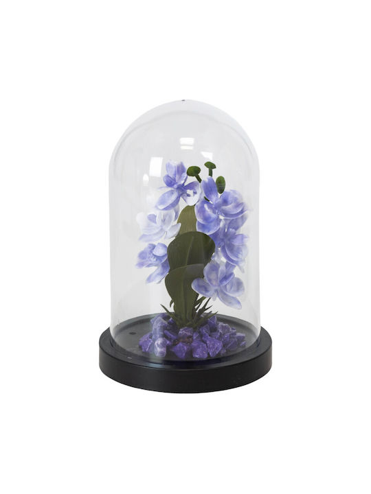 Artificial Plant in Glass Pot 11.5x18cm No45038