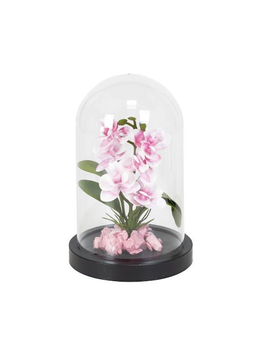 Artificial Plant in Glass Pot 11.5x18cm No45038