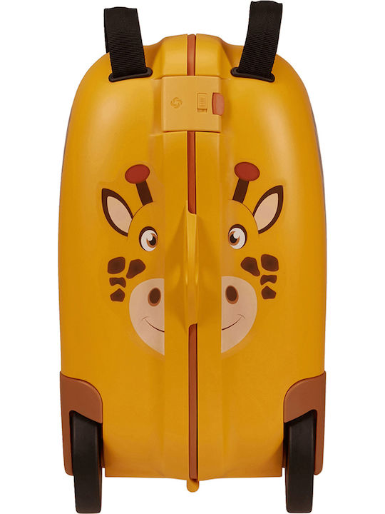 Samsonite Dream2go Cabin Hard Orange Suitcase with 4 Wheels Height 21cm