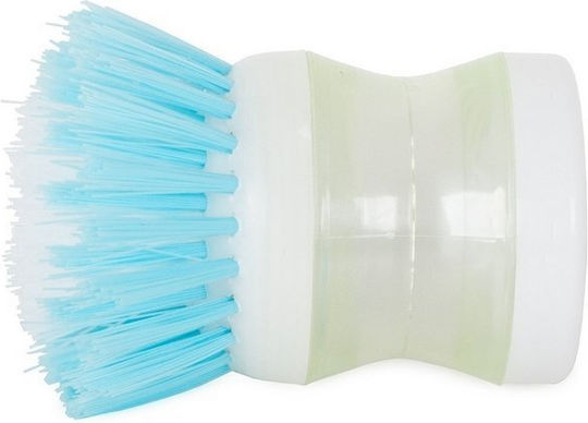Perie de vase, Zola®, cu dozator de detergent, albastru deschis