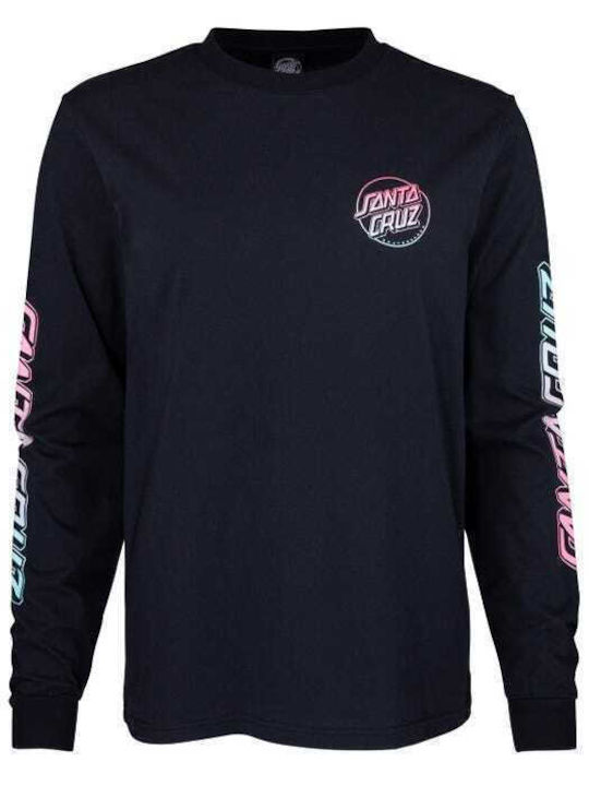 Santa Cruz Wns L/s T-shirt Void Hand Fade - White