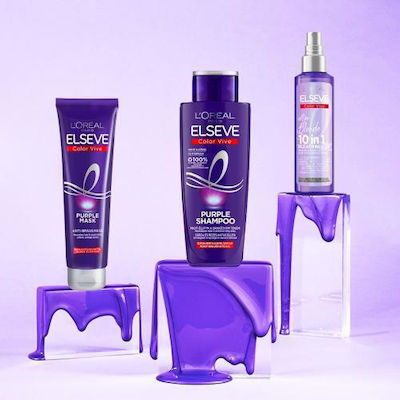 L'Oreal Paris Elvive Color Vive Purple Shampoos Color Maintenance for Coloured Hair 200ml