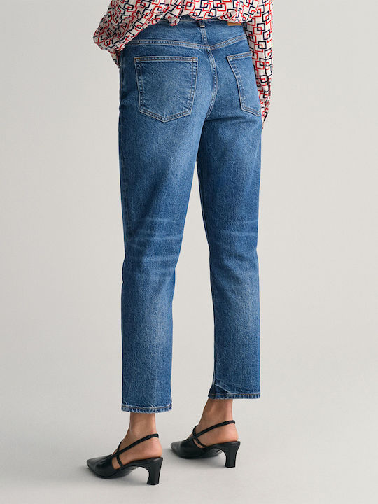 Gant Straight Cropped Jeans 3gw4100181-972 Denim Blue