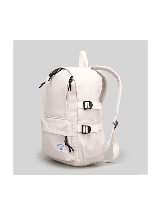 Keddo Weiblich Stoff Rucksack Beige