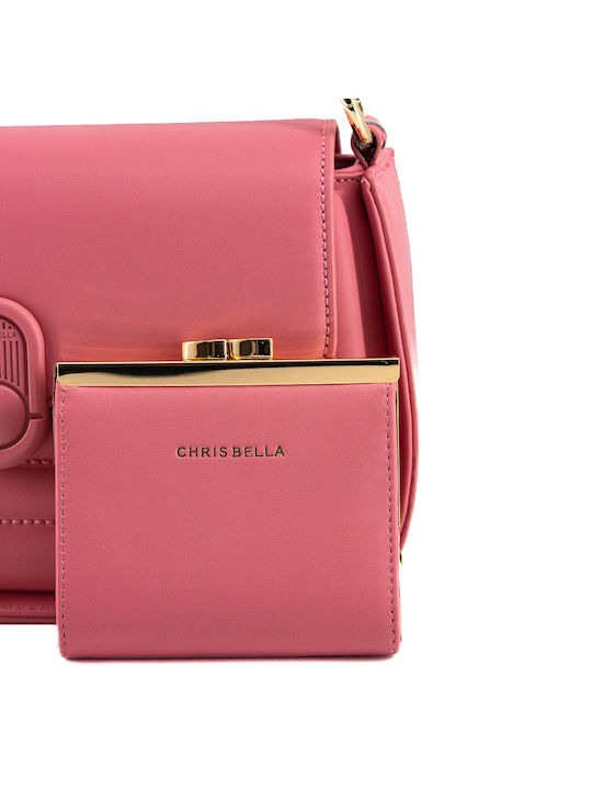 Shoulder bag Chrisbella (cb2402-1 Pi) Pink