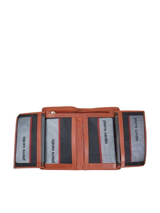 Γυναικείο Δερμάτινο Πορτοφόλι Pierre Cardin 228 Brown Ταμπα