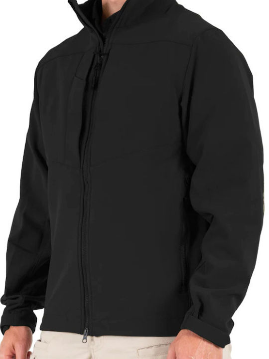 Herren Tactix Softshell Jacke Schwarz