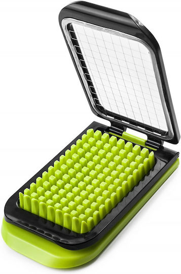 Vegetable Slicer For Salads Ibili-easycook, Plastic/stainless Steel, 21x12x3 Cm, Green/black