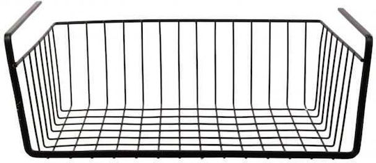 Zeller Pendant Metal Shelf 41x26x15cm Black