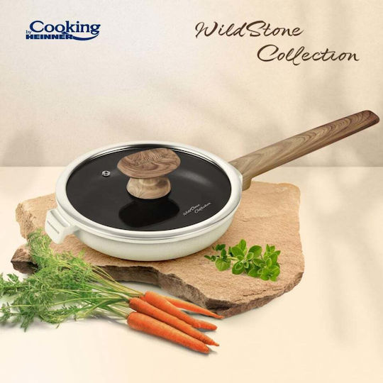 Heinner Wild Stone 26cm Cast Aluminum with Stone Coating