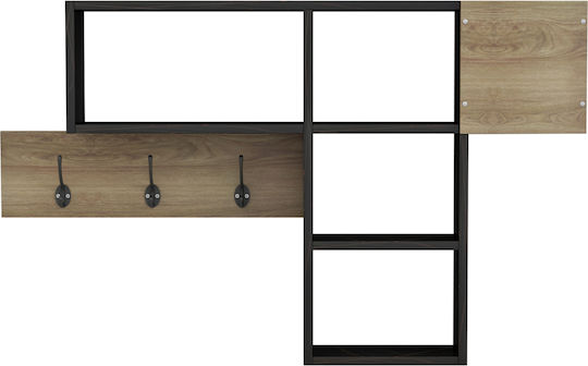 Homemarkt Entry Pendant & Shelves Harlan Hm8973.13 Natural black marble 99,5x15x61y