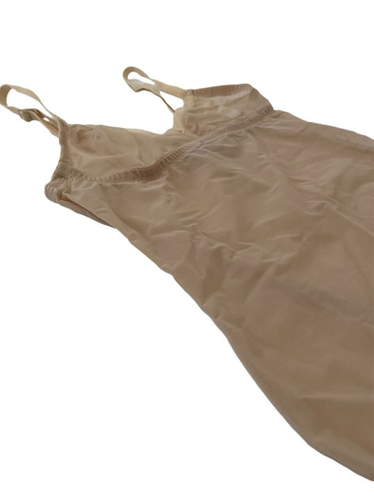 Omero Beige Shapewear Tüll Shorts So1022