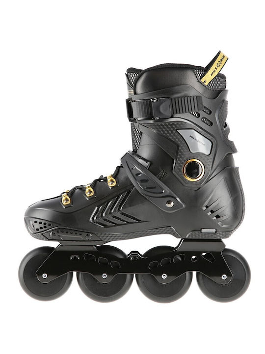 Rollers Nils Extreme Na20002, Μαύρος/ Χρυσός