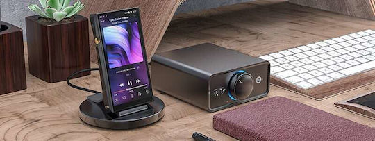 Fiio K5 Pro ESS Επιτραπέζιος Αναλογικός Ενισχυτής Ακουστικών Μονοκάναλος με DAC, USB και Jack 6.3mm
