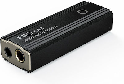 Fiio KA3 Tragbar Digital Kopfhörerverstärker Einkanalig mit DAC, USB und Jack 3.5mm