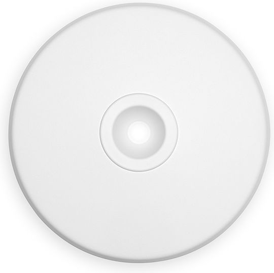 Brabantia Oglindă de Baie Rotundă 20.4x20.4cm Alb
