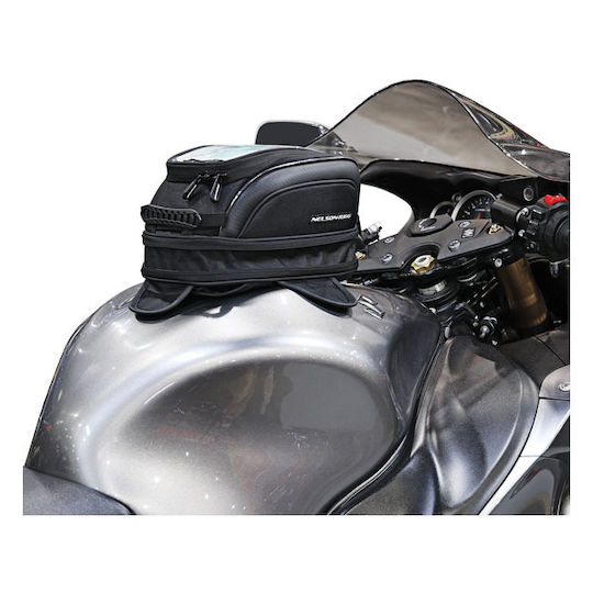 Nelson-rigg Moto Bike Tank Bag, Commuter Lite Magnetic/strap Tank Bag. 5.8l
