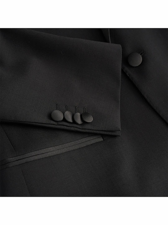 Suit with vest Manuel Ritz Black Abito C-gilet 3630arw3328-240000-99