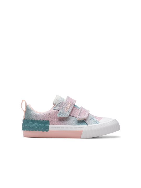 Clarks - Foxing Brill Toddler Pastel Textile