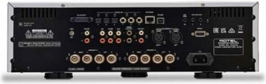 Rotel RA-6000 Integrated Hi-Fi Amplifier Stereo 350W/4Ω 200W/8Ω Silver