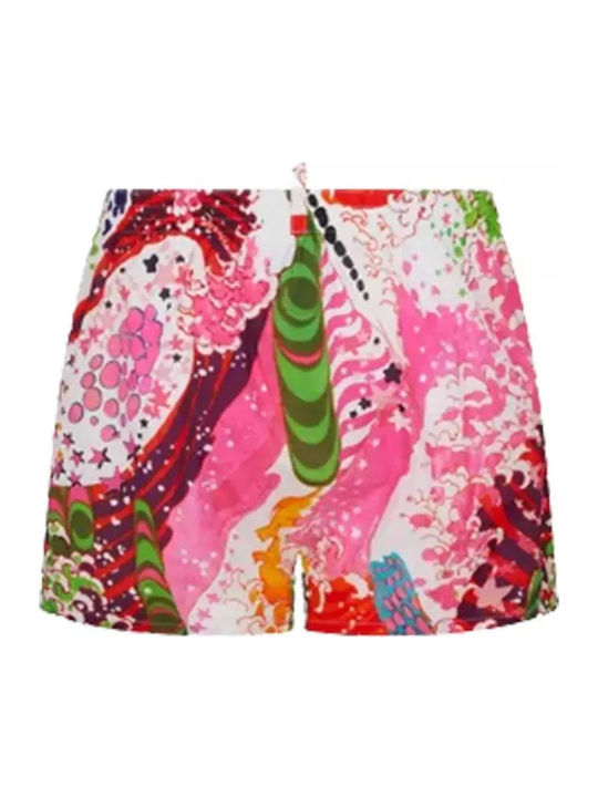 Dsquared2 Slutty Sporty Guy Μαγιο D7b645720-994-fuxia Multicolor