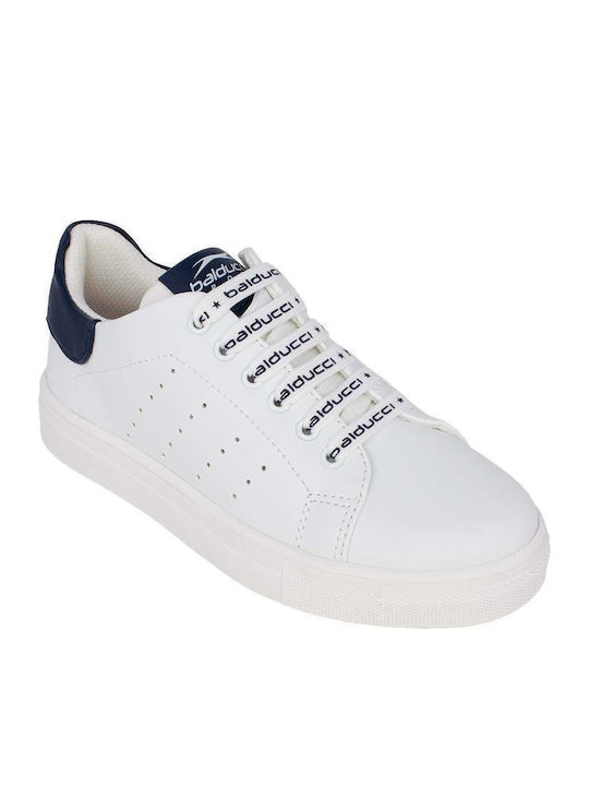 Balducci Bs5126 Kids' Sneakers for Boys with Synthetic Leather White/Blue