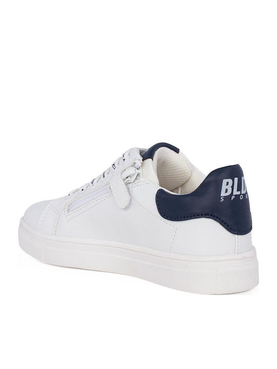 Balducci Bs5126 Kids' Sneakers for Boys with Synthetic Leather White/Blue