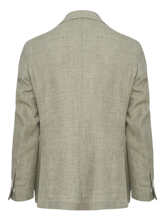 Breras Linen and wool jacket Veneziatg010 - Olive Veneziatg013/salvia