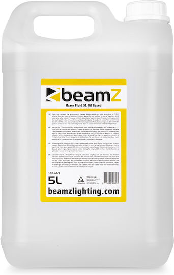 BeamZ Liquid for Smoke Machines Fog Supplies Hazer Fluid 5lt Oil Based HQ 5lt