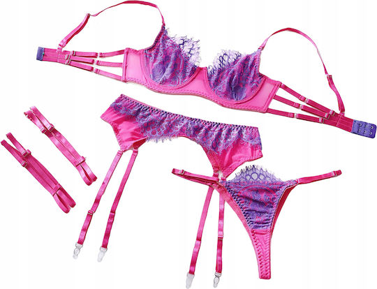 Sexy Dessous Set Sexy Bras Lace Bras Pink R.m