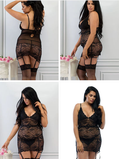 Perfect4u Sensual Bust в големи размери - черен