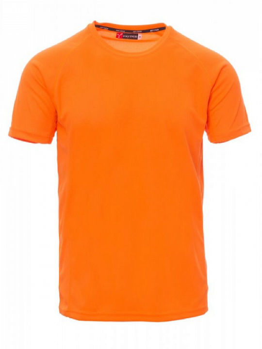 Payper Runner Unisex Short Sleeve Promotional T-Shirt Yellow