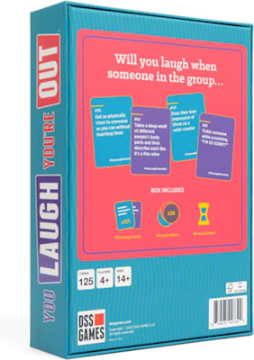 DSS Games Board Game You Laugh You're Out for 4+ Players 18+ Years (EN)